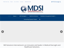 Tablet Screenshot of mdsimedical.com